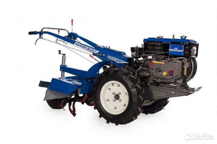 Мотоблок Скаут 81DE 8 л.с + почвофреза+ Стартер