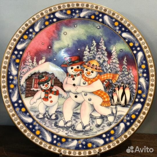 34. Декоративные тарелки. Англия