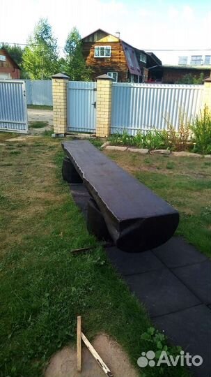 Лавка,массив сосны