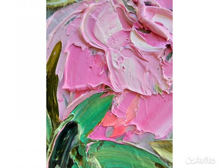 Картина с розами 