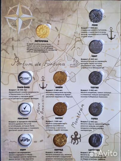 Монеты из пятерочки