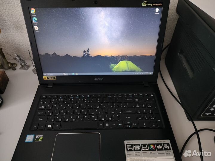 Игровой ноутбук Acer Aspire E5-575G-53V2