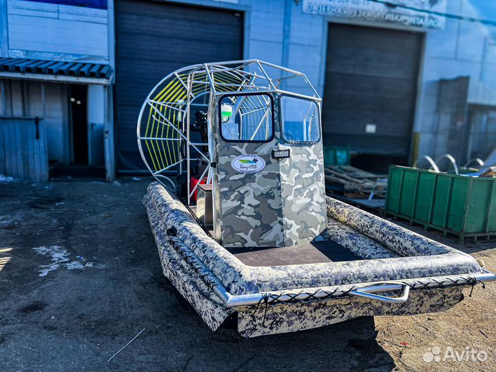 Аэролодка Бриз-400 В базе 68 л.с