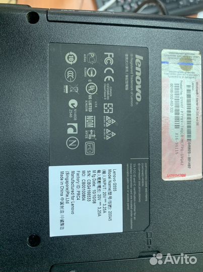 Lenovo g555 Asus k50