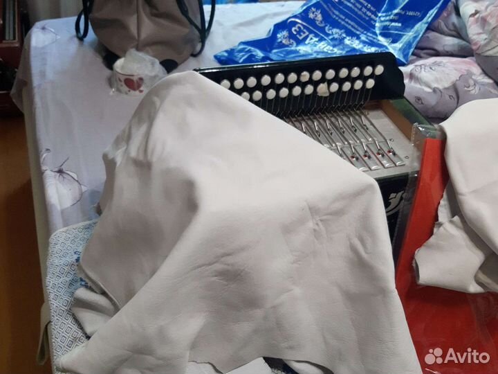 Кожа для клапанов гармони