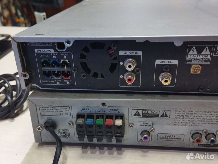 Домашний кинотеатр 2шт неисправные