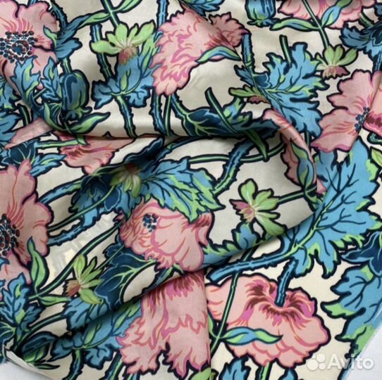 Итальянские ткани / отрезы натурального шелка