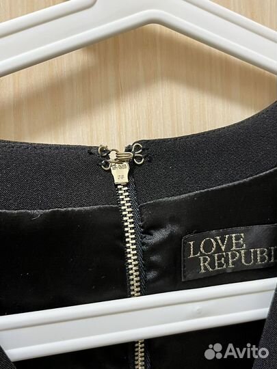 Платье love republic m черное