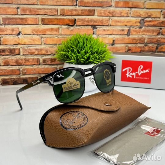 Солнцезащитные очки Ray-Ban стекло новинка