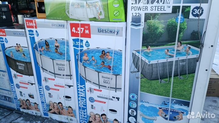 Каркасные бассейны Bestway со склада