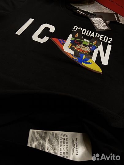 Футболка dsquared2 icon premium