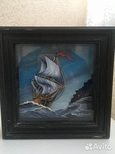 Картина морской пейзаж