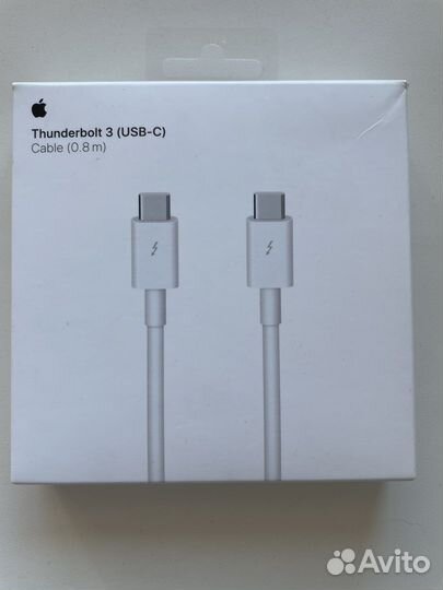Кабель apple thunderbolt 3 (USB-C)