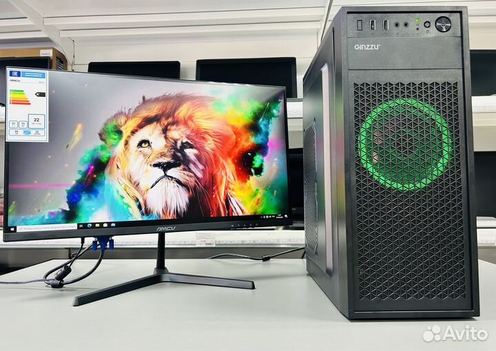 Игровой Компьютер 10 ядер/20 потоков+RX 580 8Gb