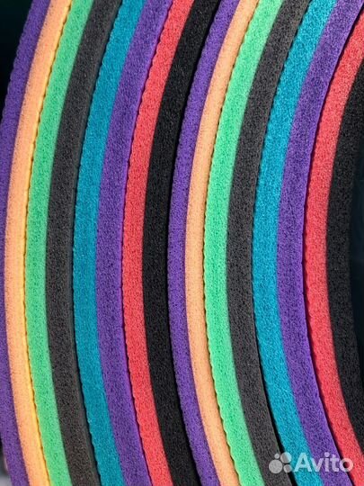 Яркие авторские поджопники (сидушки) ручной работы