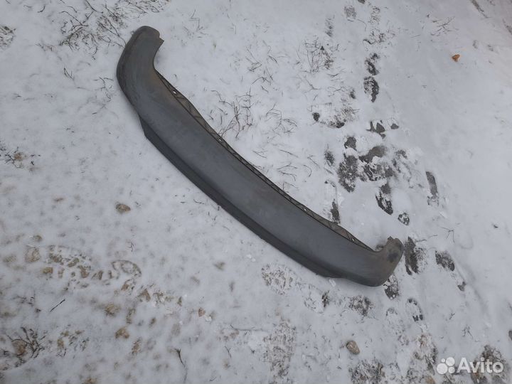 Накладка заднего бампера на фольксваген тоуран