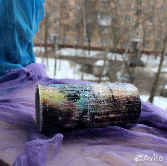 Ваза для цветов стекло