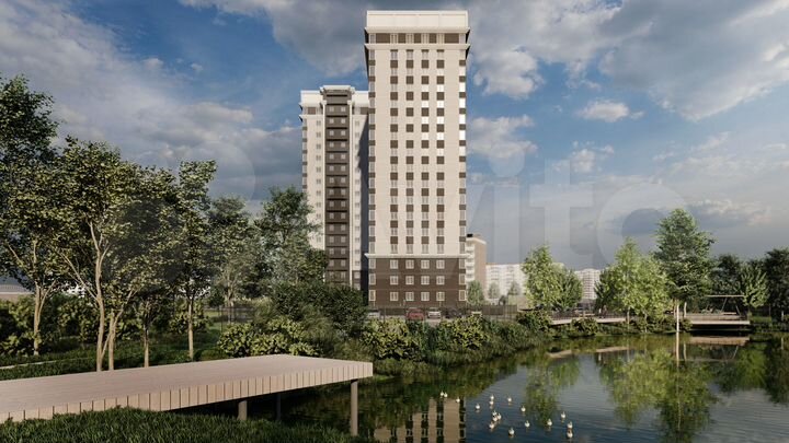 1-к. квартира, 35,7 м², 5/17 эт.