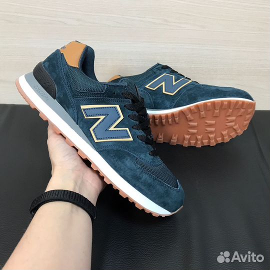 Кроссовки New Balance 574 мужские зеленые