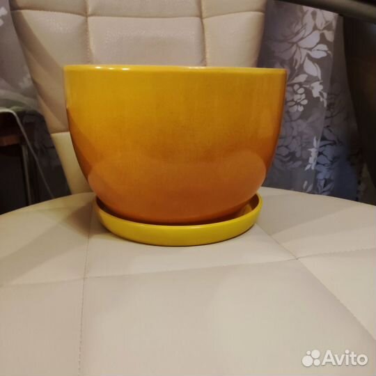 Керамические горшки 2 шт