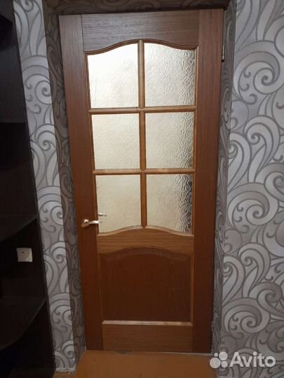 Дверь межкомнатная со стеклом бу