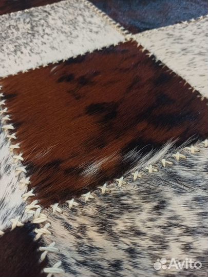 Ковер шкура зебу 119 на 180 Аргентина аукционный
