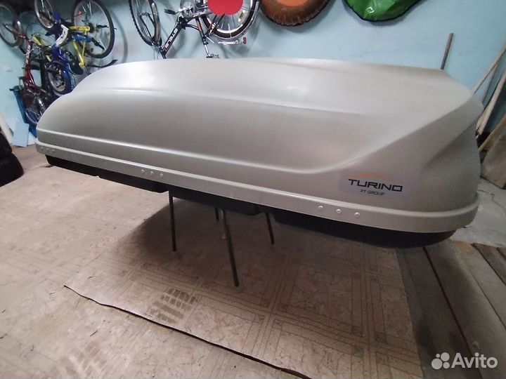 Автобокс на крышу автомобиля б/у Turino