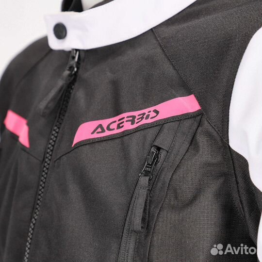 Acerbis CE X-street lady Women's Motorcycle мотокуртка Black Pink