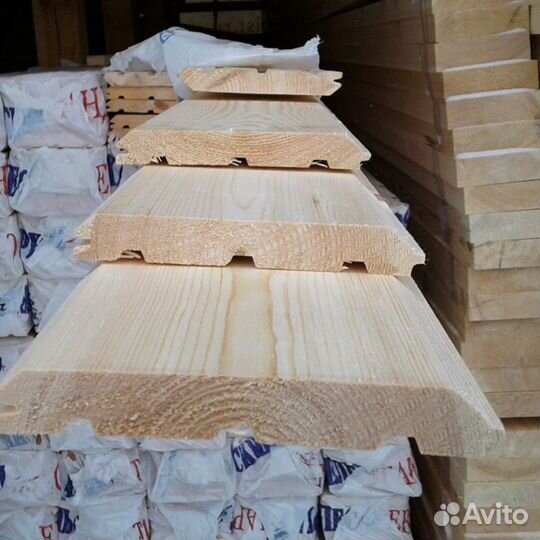 Имитация бруса сосна, 20х146 мм, Сорт ав