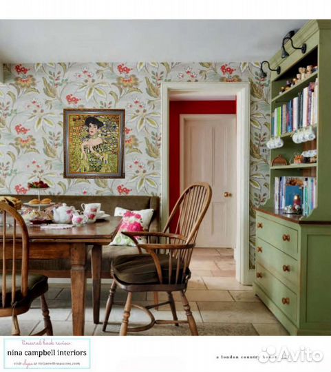 Картина вышитая в раме Климт Интерьер Подарок