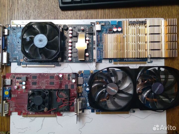 NVidia GeForce GTX 660 Ti 2Gb HD5570 GTS250 GT8500