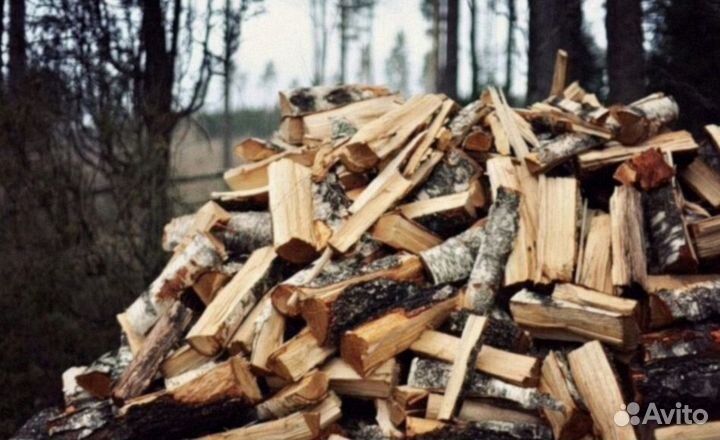 Дрова березовые колотые