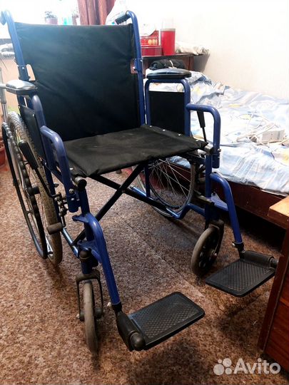 Инвалидная коляска складная бу