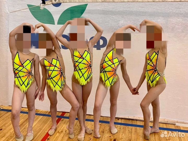 Групповые купальники для художественной гимнастики
