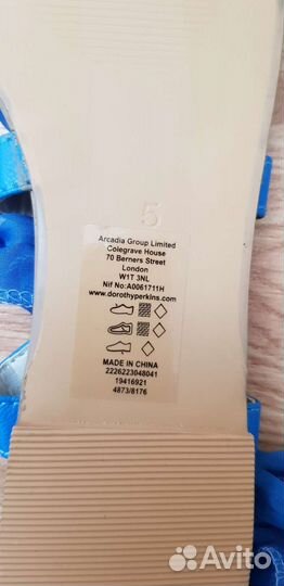 Сандалии британской марки Dorothy Perkins новые