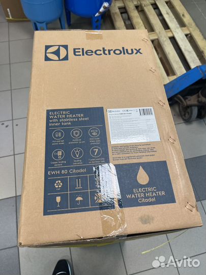 Бойлер(водонагреватель) Electrolux Citadel 80л