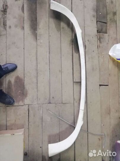 Губа на бампер хендай солярис