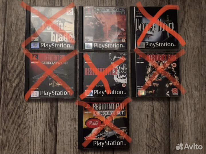 Лицензионные игры для PlayStation 1 (One)