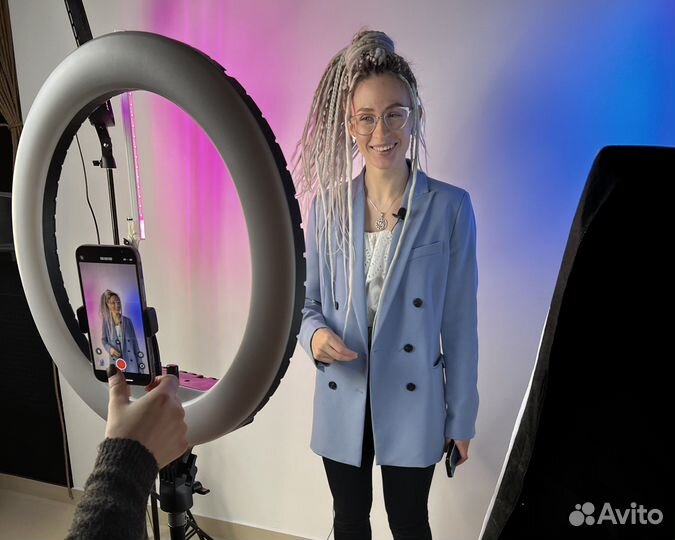 Съемка подкастов, интервью, курсов, вебинаров