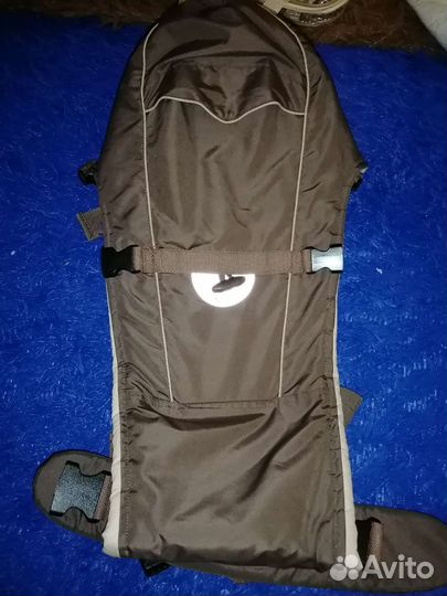 Рюкзак-кенгуру BabyActive Simple шоколадный