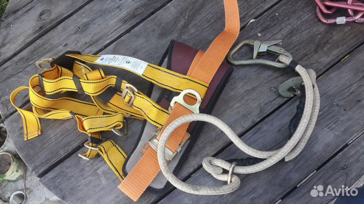 Пояс монтерский с наплечными лямками