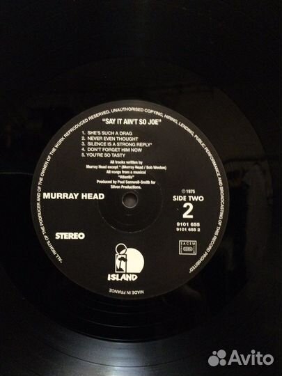 Murray Head/Say It Ain’t So,1975,France