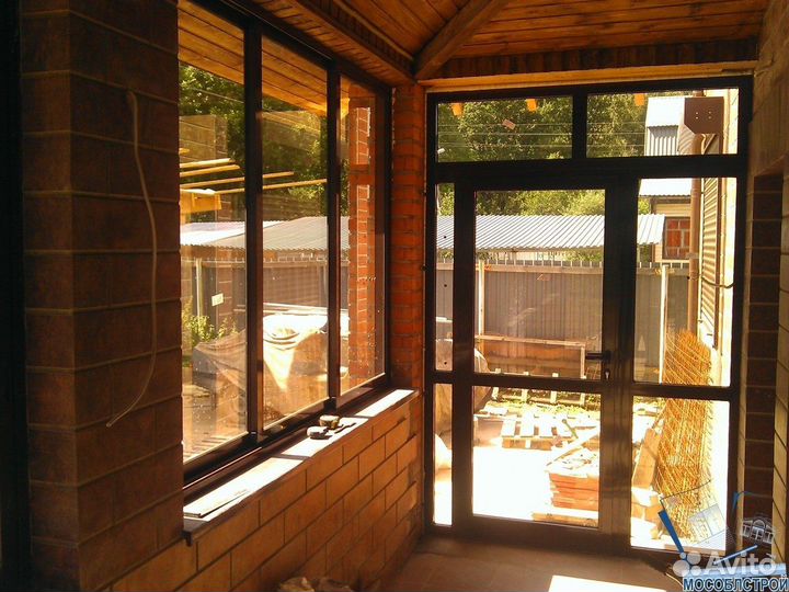 Остекление коттеджей