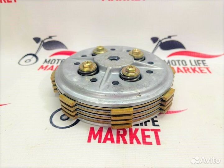 Диск сцепления металл + феррадо Yamaha YBR125