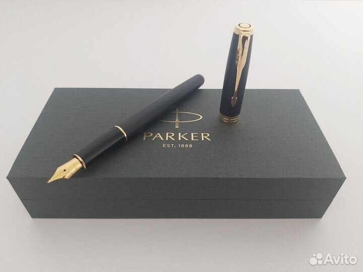 Ручка Parker Sonnet Core Matte Black Lacquer GT F