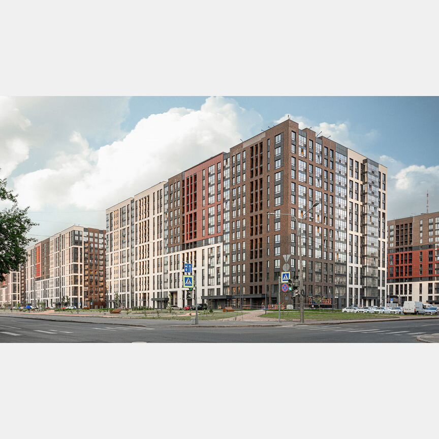 3-к. квартира, 98,8 м², 1/14 эт.