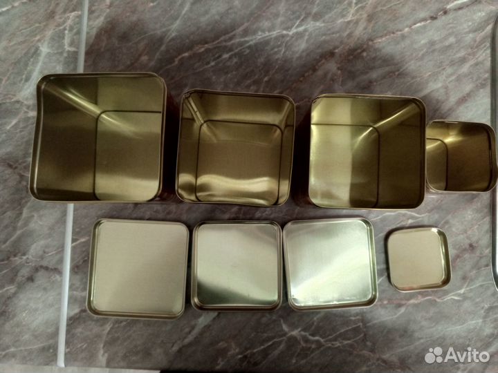 Жестяные банки для сыпучих продуктов, СССР