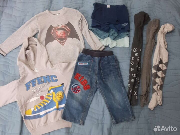 Пакет вещей на мальчика 4-5 лет