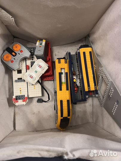 Lego city поезд