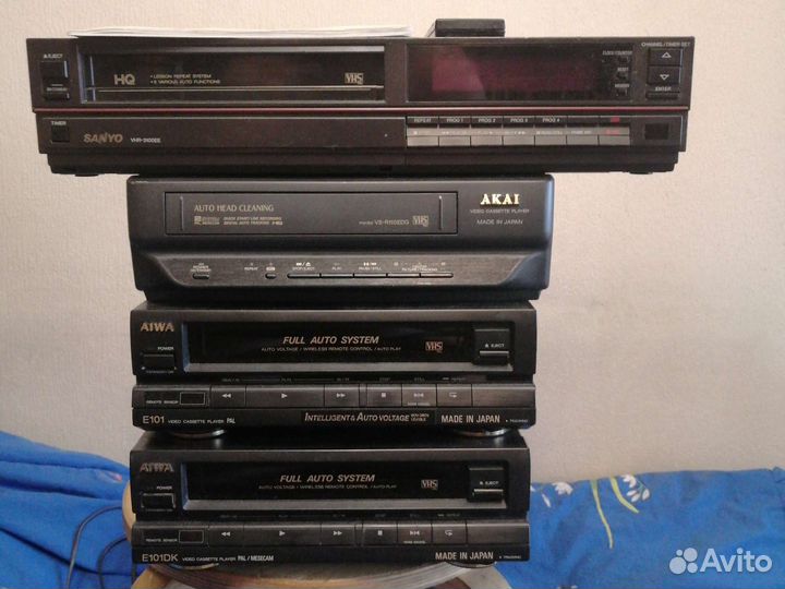 Видеомагнитофон sanyo